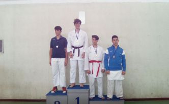 Ryoku Karate Palermo - Qualificazioni Nazionali Cadetti 2016 - Il podio